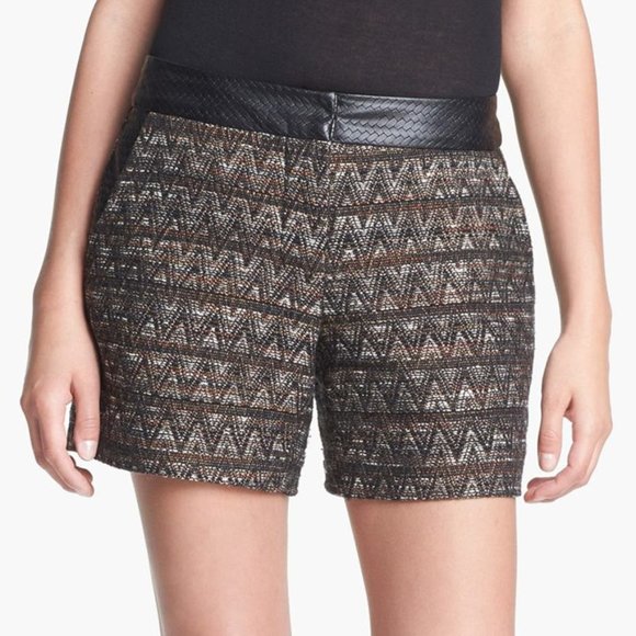 Trina Turk Pants - Trina Turk "Gathering" Tweed Shorts